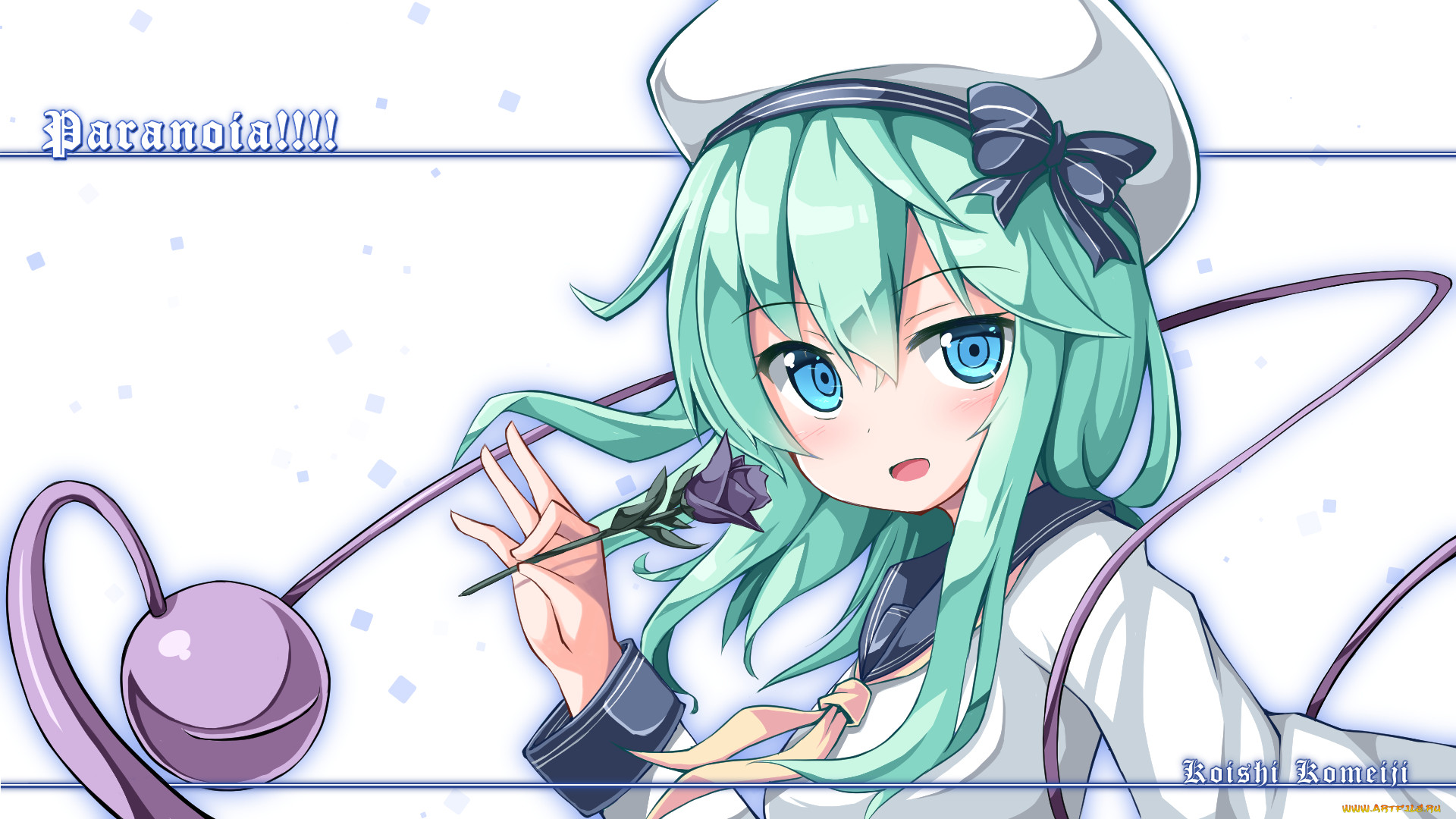 , touhou, , , komeiji, koishi, ominaeshi